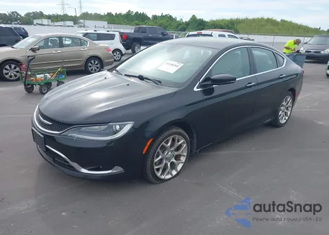 2015 Chrysler 200 C from USA, damaged, VIN 1C3CCCEG5FN593012